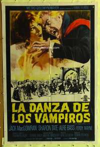 t937 FEARLESS VAMPIRE KILLERS Argentinean movie poster '67 Tate