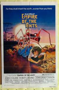t604 EMPIRE OF THE ANTS one-sheet movie poster '77 great Drew Struzan art!
