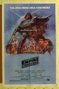 t606 EMPIRE STRIKES BACK style B 1sh movie poster '80 George Lucas