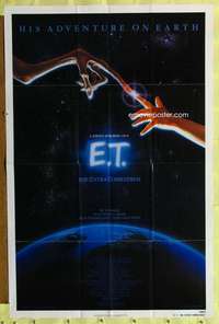 t613 ET one-sheet movie poster '82 Steven Spielberg, Drew Barrymore