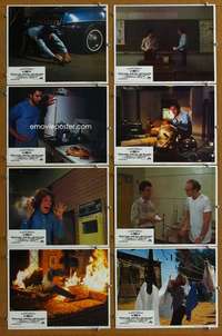 t428 BUG 8 movie lobby cards '75 Dillman, wild insect horror imag