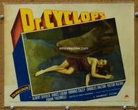 t095 DOCTOR CYCLOPS movie lobby card '40 Ernest B. Schoedsack, sci-fi!