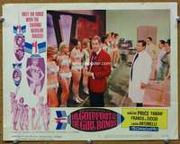t399 DR GOLDFOOT & THE GIRL BOMBS movie lobby card #8 '66 Mario Bava