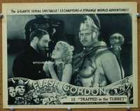 t077 FLASH GORDON #3 Chap 12 movie lobby card '36 Jean Rogers