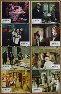 t427 FRANKENSTEIN & THE MONSTER FROM HELL 8 movie lobby cards '74