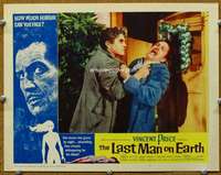t383 LAST MAN ON EARTH int'l LC #4 '64 zombie grabs Price!