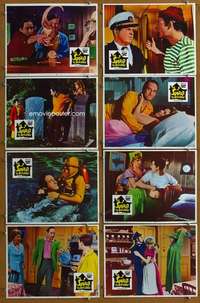 t404 SPIRIT IS WILLING 8 movie lobby cards '67 sex life of ghosts!