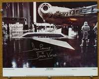 t435 STAR WARS signed color 11x14 movie still '77 Dave Prowse!