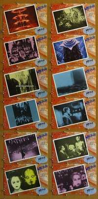 t047 METROPOLIS 12 Spanish movie lobby cards R84 Fritz Lang classic!