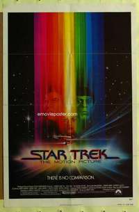 t774 STAR TREK advance one-sheet movie poster '79 Shatner, Nimoy, Peak art!