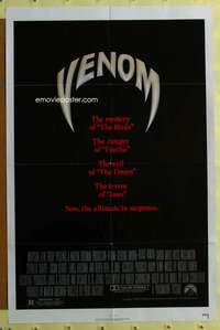 t812 VENOM one-sheet movie poster '82 Klaus Kinski, Sterling Hayden