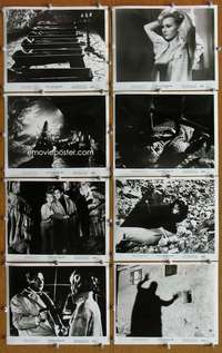 z052 CAVE OF THE LIVING DEAD 19 8x10 movie stills '64 spooky!