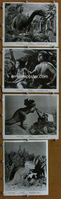 z280 DINOSAURUS 6 8x10 movie stills '60 wild prehistoric monsters!