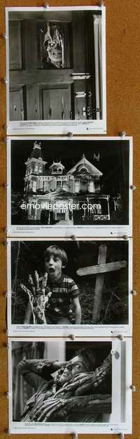 z393 HOUSE 4 8x10 movie stills '86 great severed hand image!