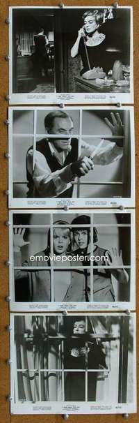 z034 I SAW WHAT YOU DID 24 8x10 movie stills '65 Joan Crawford, Castle