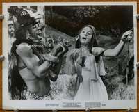 z592 LIVE & LET DIE 8x10 movie still '73 Jane Seymour tied up!