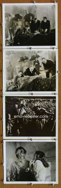 z399 MACABRE 4 8x10 movie stills '58 William Castle, horror!