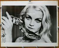 z599 NANA 8x10 movie still '69 sexy Anna Gael with a snake!