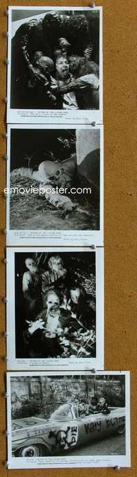 z102 RETURN OF THE LIVING DEAD 13 8x10 movie stills '85 wild zombies!