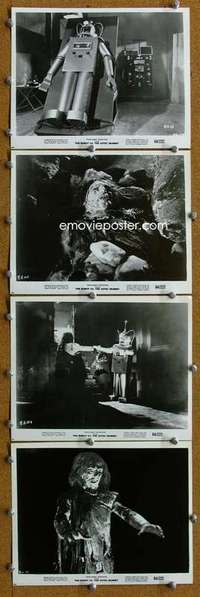 z228 ROBOT VS THE AZTEC MUMMY 8 8x10 movie stills '57 funky horror!