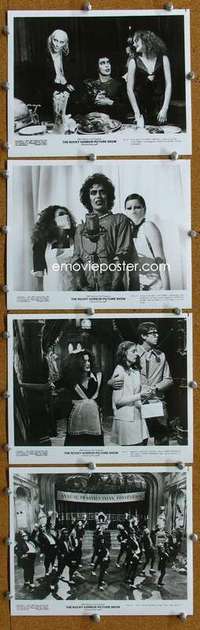 z339 ROCKY HORROR PICTURE SHOW 5 8x10 movie stills '75 Tim Curry
