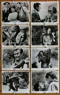 z196 SLIME PEOPLE 9 8x10 movie stills '63 wild cheesy wacky image!
