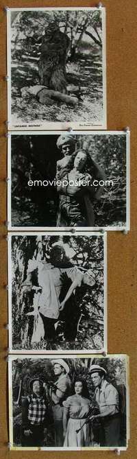 z426 UNTAMED MISTRESS 4 8x10 movie stills '53 ape love!