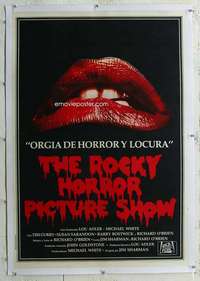 w223 ROCKY HORROR PICTURE SHOW linen Argentinean movie poster '75