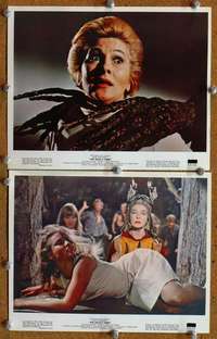 z486 DEVIL'S OWN 2 color 8x10 movie stills '67 Hammer, Joan Fontaine