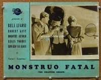 w206 PHANTOM CREEPS Cuban movie lobby card '39 Bela Lugosi, serial!