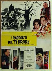 w104 TALES OF TERROR large Italian photobusta movie poster '62 Lorre