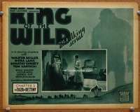 w202 KING OF THE WILD Chap 2 movie lobby card '31 cool ape silhouette!
