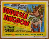 w194 UNDERSEA KINGDOM Chap 1 movie lobby card R50 sci-fi serial!