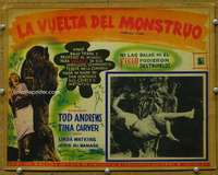 w161 FROM HELL IT CAME Mexican movie lobby card '57 wacky tree monster!