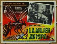 w179 WASP WOMAN Mexican LC '62 wonderful border art of the lusting human-headed insect queen!