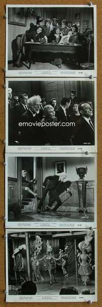 a189 ART OF LOVE 4 8x10 movie stills '65 Dick Van Dyke, Elke Sommer