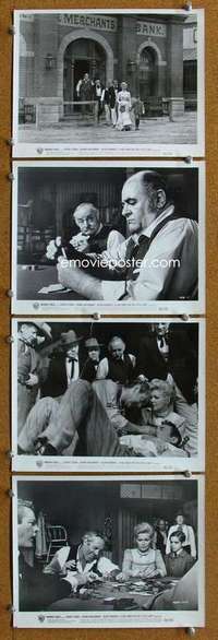 a207 BIG HAND FOR THE LITTLE LADY 4 8x10 movie stills '66 poker!