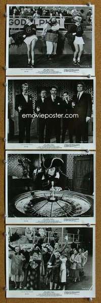 a211 BLACKBEARD'S GHOST 4 8x10 movie stills '68 Walt Disney, Ustinov