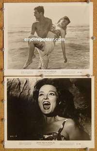 a678 CREATURE FROM THE HAUNTED SEA 2 8x10 movie stills '61 Corman