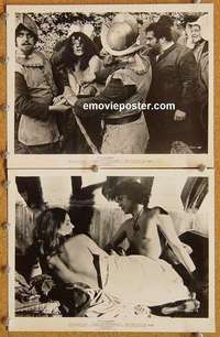 a686 CRY OF THE BANSHEE 2 8x10 movie stills '70 sexy Hilary Dwyer