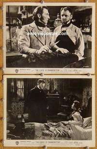a690 CURSE OF FRANKENSTEIN 2 8x10 movie stills '57 Peter Cushing