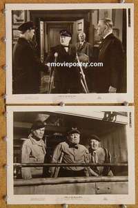 a722 DOWN TO THE SEA IN SHIPS 2 8x10 movie stills '49 Barrymore