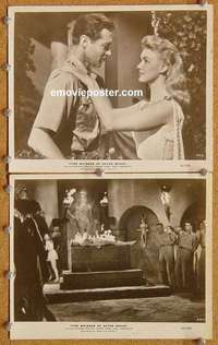 a760 FIRE MAIDENS OF OUTER SPACE 2 8x10 movie stills '56 wild sci-fi!