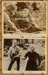 a826 HANGING TREE 2 8x10 movie stills '59 Maria Schell, Karl Malden