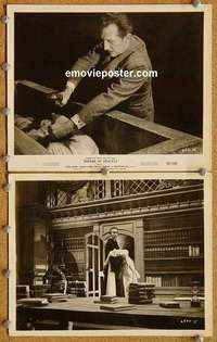 a849 HORROR OF DRACULA 2 8x10 movie stills '58 two great images!