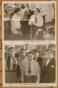 a913 KEY LARGO 2 8x10 movie stills R53 Humphrey Bogart, Ed G. Robinson