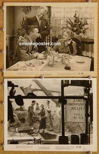 a943 PAYMENT ON DEMAND 2 8x10 movie stills '51 Bette Davis, Sullivan