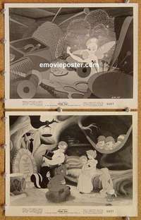 a946 PETER PAN 2 8x10 movie stills '53 Walt Disney classic!