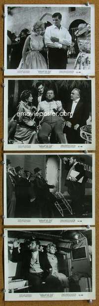a086 ROMANOFF & JULIET 8 8x10 movie stills '61 Ustinov, Sandra Dee
