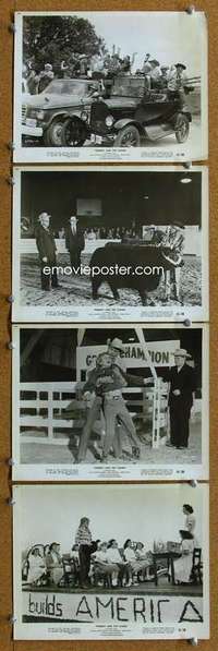 a477 TOMBOY & THE CHAMP 4 8x10 movie stills '61 Candy Moore, western!